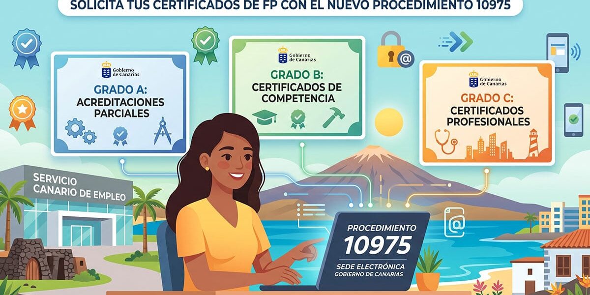 Procedimiento 10975: certificados y acreditaciones profesionales